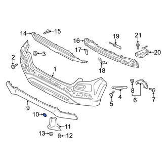 Hyundai OE - Rear Tow Eye Cap