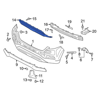 Hyundai OE - Rear Valance Panel