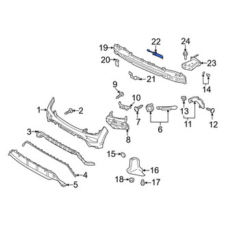 Hyundai OE - Rear Lower Keyless Entry Antenna
