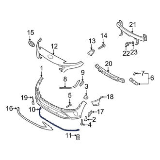 Hyundai OE - Front Spoiler
