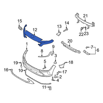 Hyundai OE - Front Upper Bumper Cover