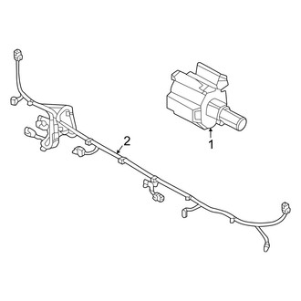 Hyundai OE - Front Bumper & Grille - Electrical Components (Limited / SE / SEL)