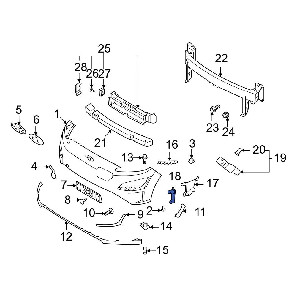 hyundai-oe-86546k4aa0-right-bumper-end-cap