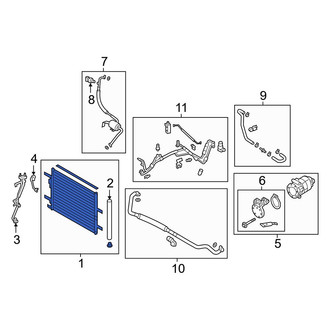 Hyundai OE - A/C Condenser