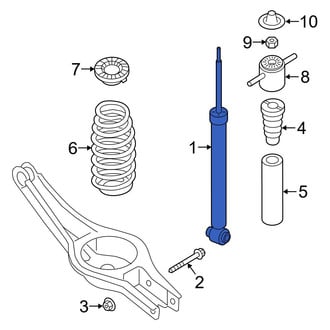 Hyundai OE - Rear Suspension Shock Absorber