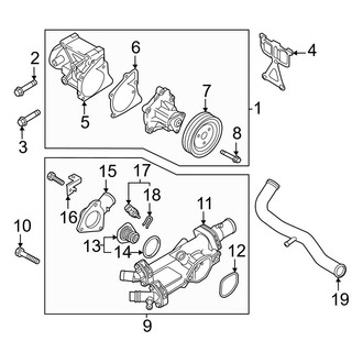 Hyundai OE - Cooling - Water Pump (Main)