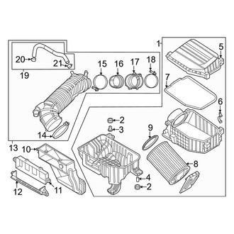 Hyundai OE - Engine / Transaxle - Air Intake