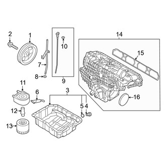 Hyundai OE - Engine / Transaxle - Engine Parts