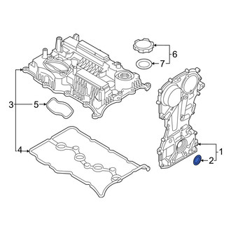 Hyundai OE - Rear Engine Crankshaft Seal