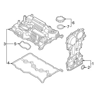 Hyundai OE - Engine / Transaxle - Valve & Timing Covers