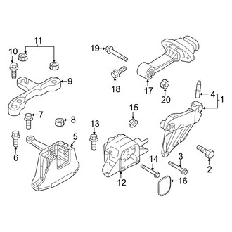 Hyundai OE - Engine / Transaxle - Engine & Transmission Mounting