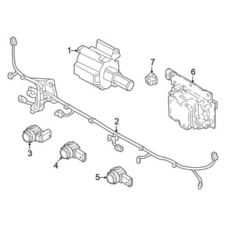 Hyundai OE - Front Bumper & Grille - Electrical Components (Limited / N Line / SE / SEL)