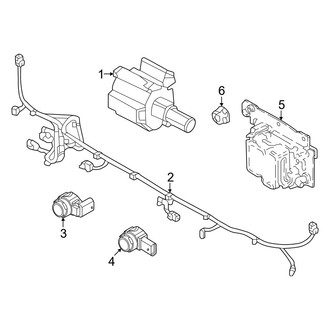 Hyundai OE - Front Bumper & Grille - Electrical Components (Limited / SE / SEL)