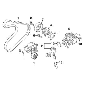 Hyundai OE - Cooling - Belts & Pulleys (Limited / N Line / N Line S)
