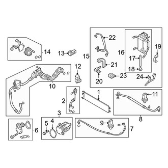 Hyundai OE - Air Conditioner & Heater - Condenser, Compressor & Lines (Electric, Motor)