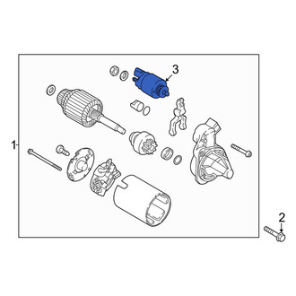 Hyundai OE - Starter Solenoid
