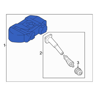 Hyundai OE - Tire Pressure Monitoring System (TPMS) Sensor