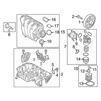 Hyundai OE - Engine / Transaxle - Engine Parts