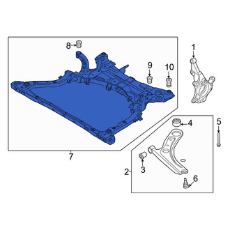 Hyundai OE - Rear Suspension Subframe Crossmember