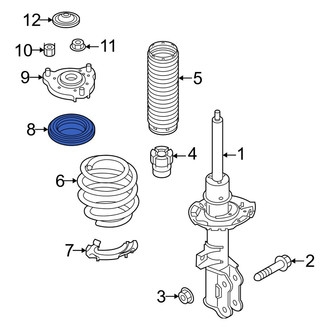 Hyundai OE - Front Upper Coil Spring Insulator