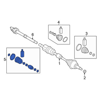 Hyundai OE - Front Left Drive Shaft Damper