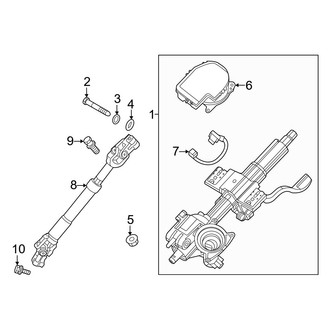 Hyundai OE - Steering Column Assembly