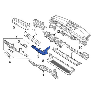 Hyundai OE - Instrument Panel Trim Panel