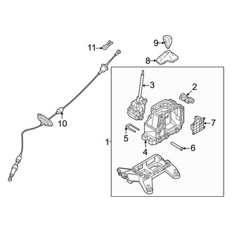Hyundai OE - Console (Shifter Components)