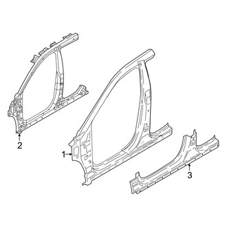 Hyundai OE - Pillars, Rocker & Floor - Aperture Panel (SE / SEL)