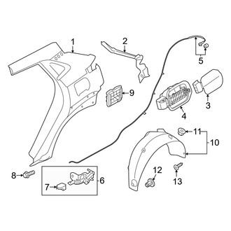 Hyundai OE - Quarter Panel & Components (Limited / N Line / SE / SEL)