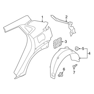 Hyundai OE - Quarter Panel & Components