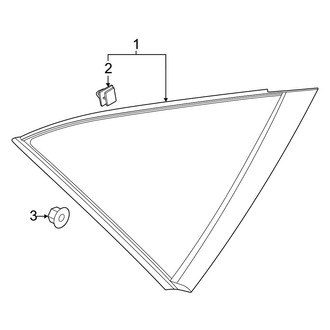 Hyundai OE - Quarter Panel - Glass (Limited)