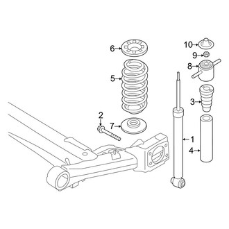 Hyundai OE - Rear Suspension - Suspension Components (FWD)
