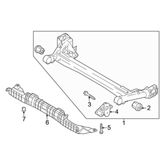 Hyundai OE - Rear Suspension - Suspension Mounting (Limited / N Line / SE / SEL FWD)