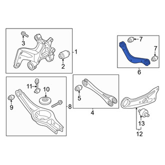 Hyundai OE - Rear Upper Suspension Control Arm