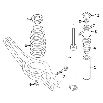 Hyundai OE - Rear Suspension - Shocks & Components