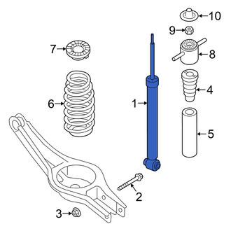 Hyundai OE - Rear Suspension Shock Absorber