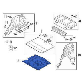 Hyundai OE - Rear Trunk Floor Storage Box