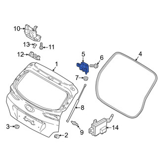 Hyundai OE - Rear Liftgate Hinge