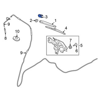 Hyundai OE - Wiper Arm Cap