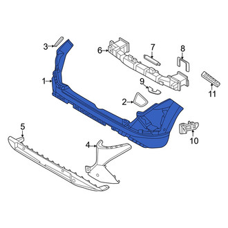 Hyundai OE - Front Lower Bumper Cover