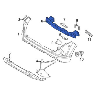 Hyundai OE - Rear Bumper Impact Bar