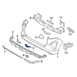 Hyundai OE - Rear Jack Plug Cover