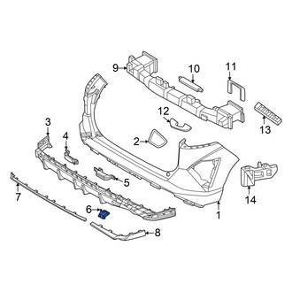 Hyundai OE - Rear Tow Eye Cap
