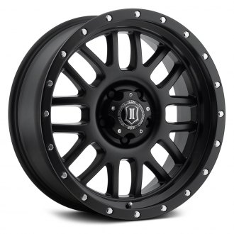 ICON ALLOYS® - ALPHA Satin Black