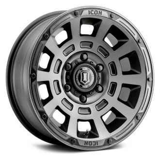 ICON ALLOYS® - THRUST Smoked Satin Black