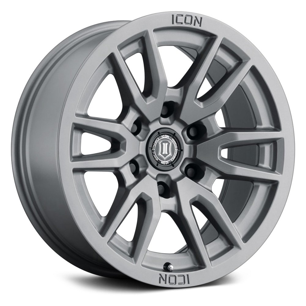 ICON ALLOYS® VECTOR 6 Wheels - Titanium Rims