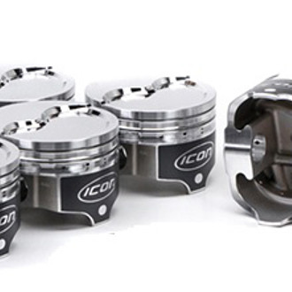 Icon Pistons® - Premium Series Step Dish Piston Set