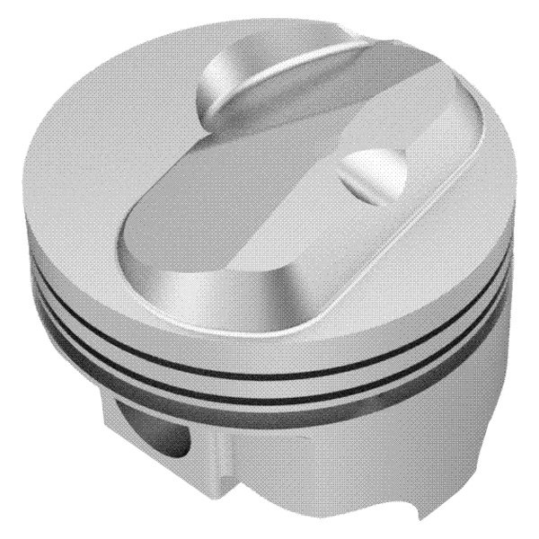 Icon Pistons® - FHR Series Solid Dome Piston & Ring Kit 