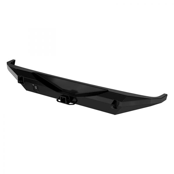 Icon Vehicle Dynamics® - Pro Series Full Width Rear HD Black Powder Coated Bumper